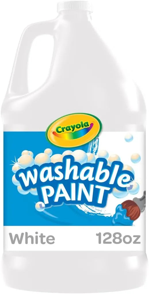 Crayola Washable Paint For Kids Black 1 Gal, Kids Arts & Crafts Supplies