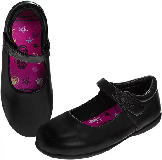 Crayola Shoes for Girls Mary Jane Ballet Flats Dress School Shoes for Girl Size 9-10 Toddler 11-13 Little Kid 1-4 Big Kid