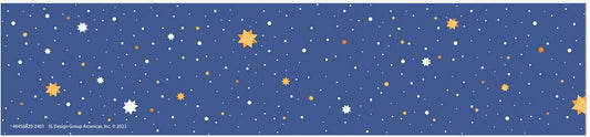Eureka Once Upon A Dream Starry Night Decorative Classroom and Bulletin Board Trim for Teachers, 2.25" Wide, 12 Strips for 37 Total Feet