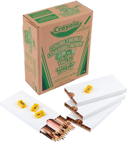 Crayola Colors of the World Skin Tone Colored Pencils Classpack (240ct)