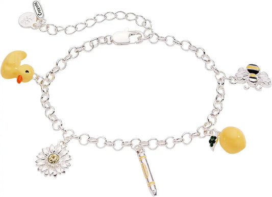 Alex and Ani Crayola Fan Favorites Sunglow Charm Bracelet