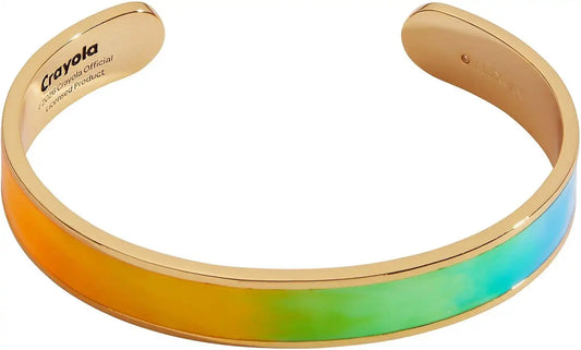 Alex and Ani Crayola Fan Favorites Rainbow Resin Cuff