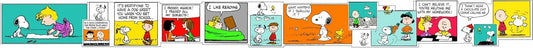 Eureka Peanuts Comic Bulletin Board Trim and Classroom Decoration for Teachers, 12pc, 2.25'' W x 37'' L